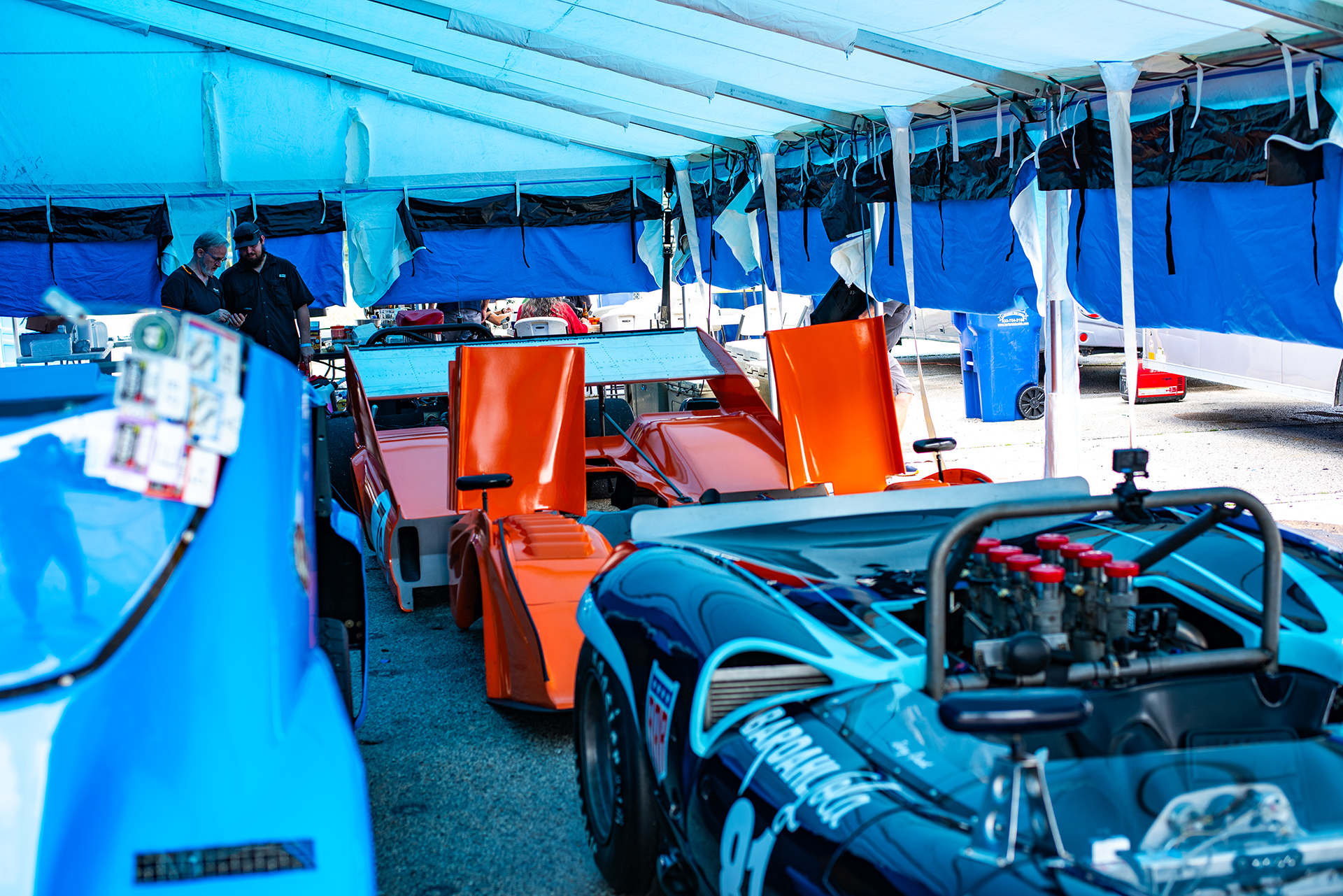 Lola T70 AAR and 2007 NuArt CanAm